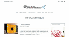 Desktop Screenshot of blog.wallglamour.co.uk